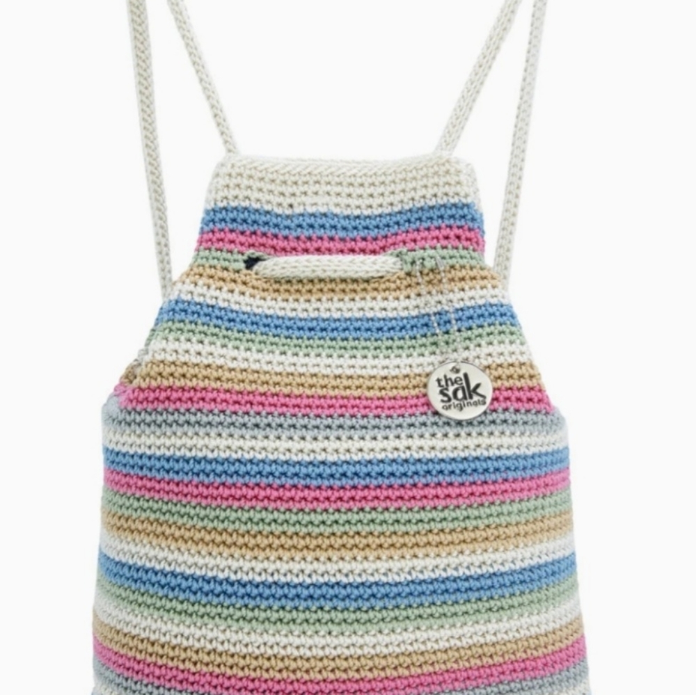 COPY - The Sak multi colored drawstring bag